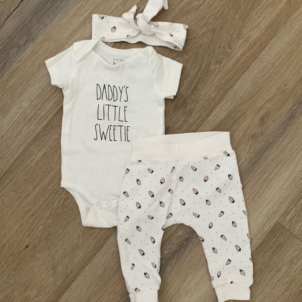 Rae Dunn Daddy’s little sweetie outfit